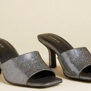 Squared Toe Heel Sandal